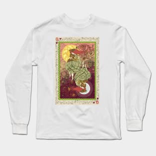 sleeping princess playing card Long Sleeve T-Shirt